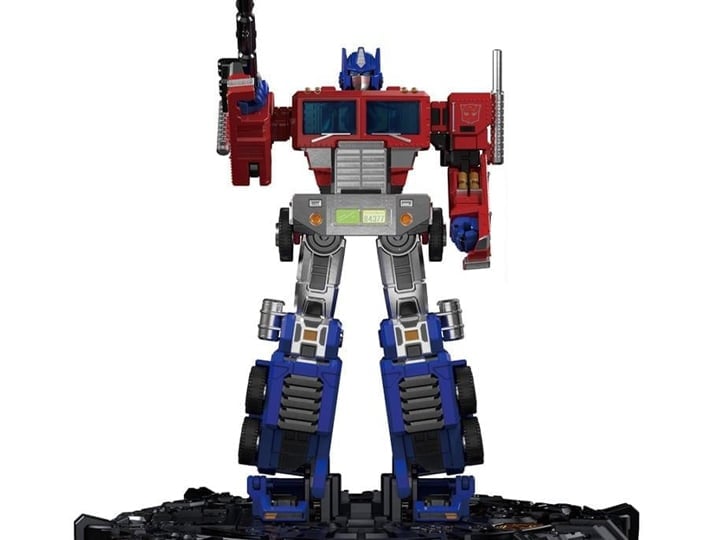 Transformers 40th Selection T-Spark KS-01 Optimus Prime (Convoy) Karakuri Statue Gallery Image 1