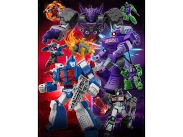 Transformers G1 Galaxy Version Vol.4 Fractured Space-Time Box of 9