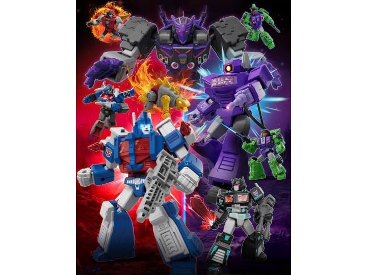 Transformers G1 Galaxy Version Vol.4 Fractured Space-Time Box of 9
