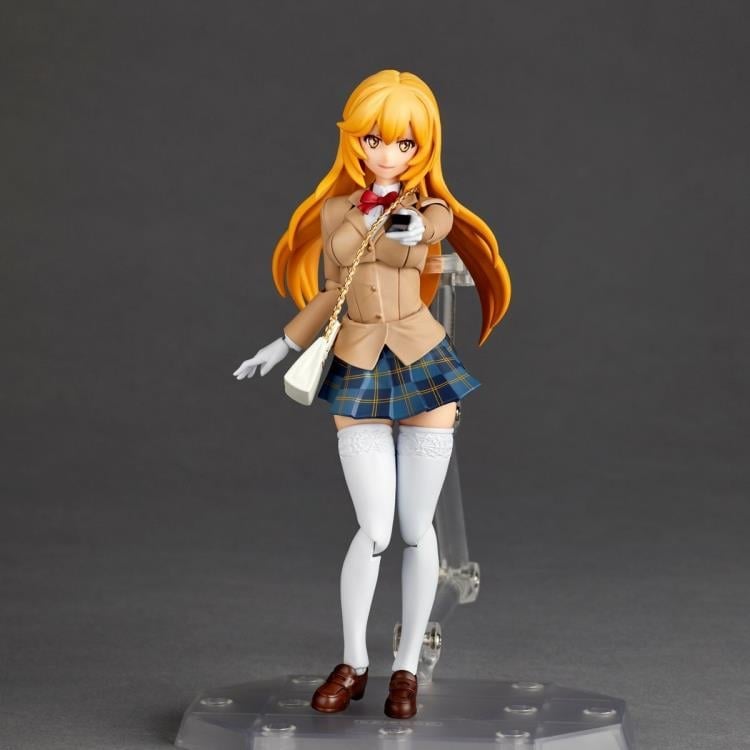 A Certain Scientific Railgun T Amazing Yamaguchi Revoltech NR046 Misaki Shokuhou (Winter Uniform Ver.) Action Figure Gallery Image 6