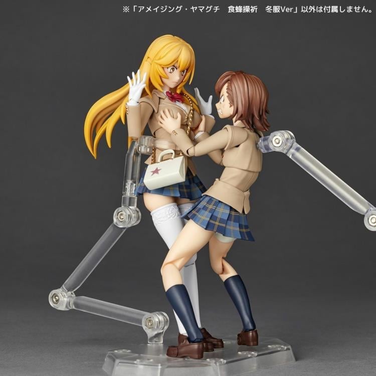 A Certain Scientific Railgun T Amazing Yamaguchi Revoltech NR046 Misaki Shokuhou (Winter Uniform Ver.) Action Figure Gallery Image 13