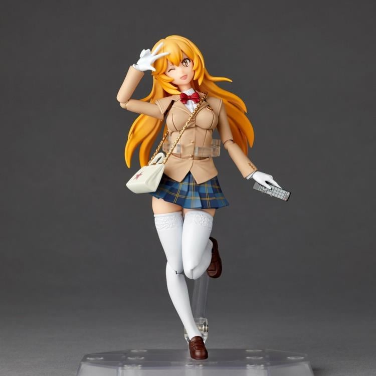 A Certain Scientific Railgun T Amazing Yamaguchi Revoltech NR046 Misaki Shokuhou (Winter Uniform Ver.) Action Figure Gallery Image 8