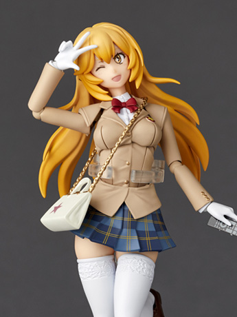 A Certain Scientific Railgun T Amazing Yamaguchi Revoltech NR046 Misaki Shokuhou (Winter Uniform Ver.) Action Figure Gallery Image 2