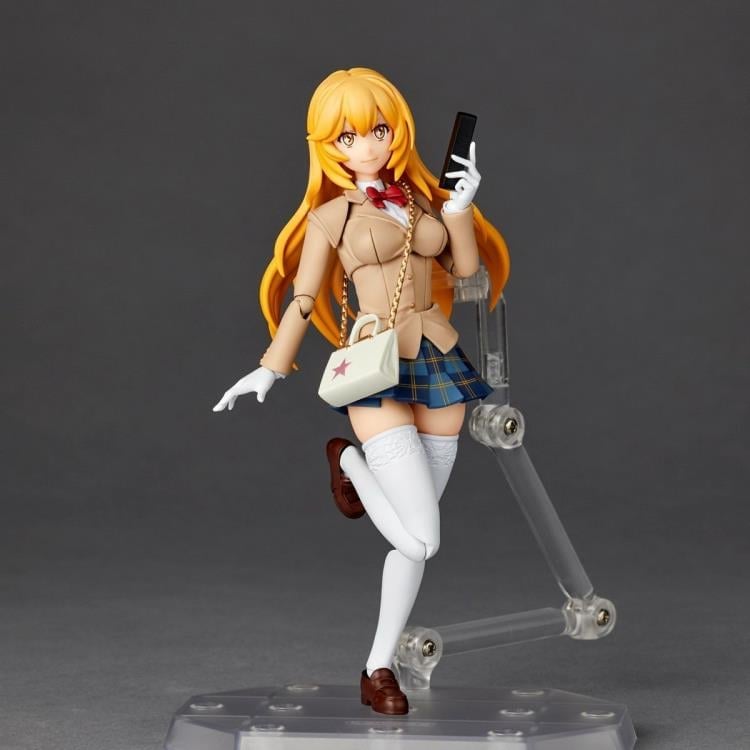 A Certain Scientific Railgun T Amazing Yamaguchi Revoltech NR046 Misaki Shokuhou (Winter Uniform Ver.) Action Figure Gallery Image 4