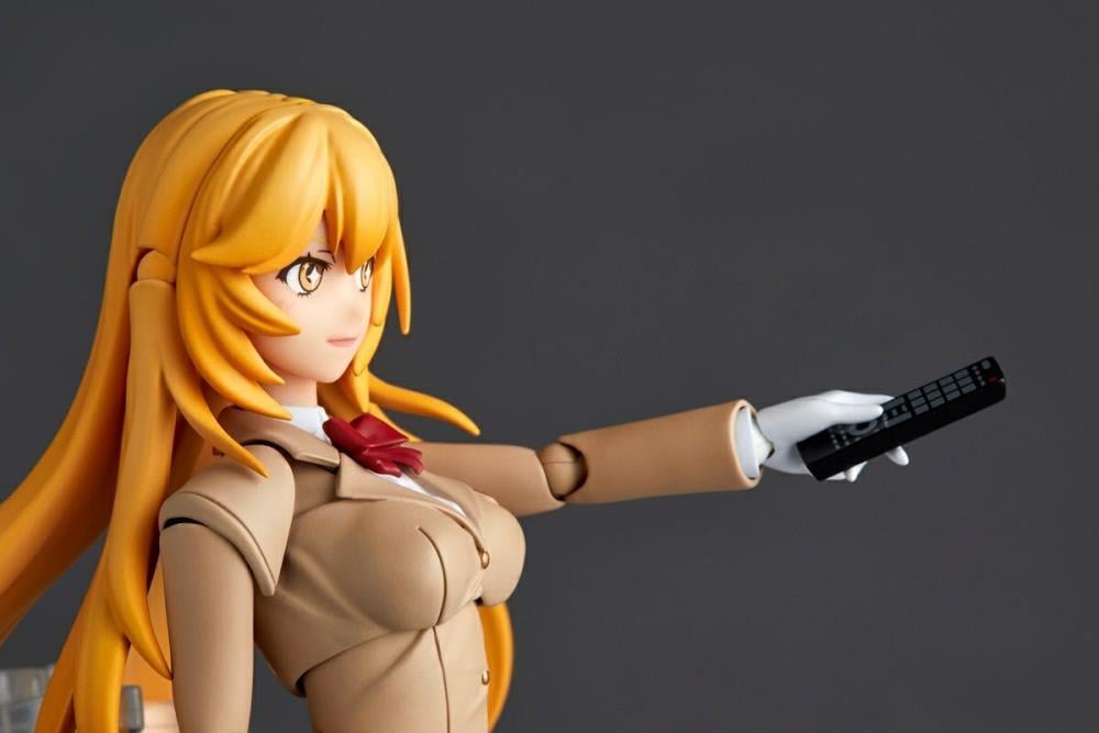 A Certain Scientific Railgun T Amazing Yamaguchi Revoltech NR046 Misaki Shokuhou (Winter Uniform Ver.) Action Figure Gallery Image 11