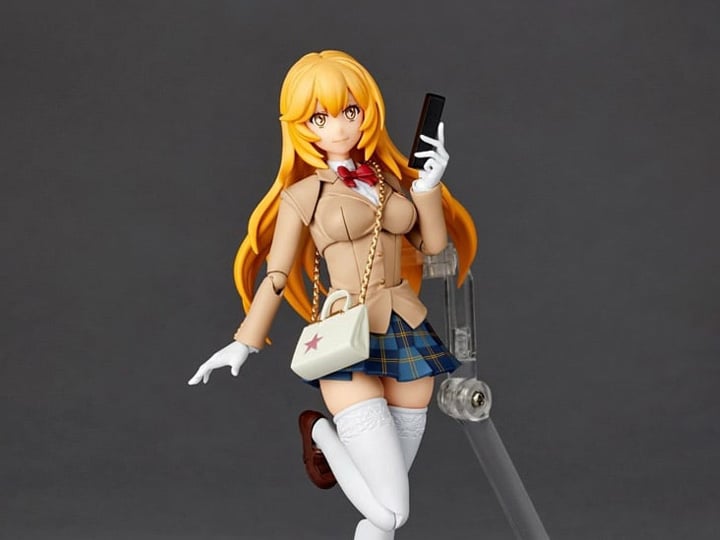 A Certain Scientific Railgun T Amazing Yamaguchi Revoltech NR046 Misaki Shokuhou (Winter Uniform Ver.) Action Figure Gallery Image 1