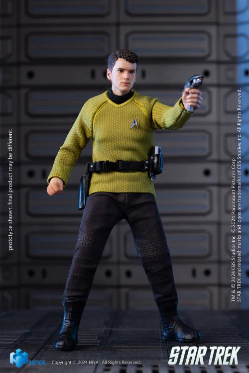 Star Trek (2009) Exquisite Super Series Pavel Chekov 1/12 Scale PX Previews Exclusive Action Figure Gallery Image 7