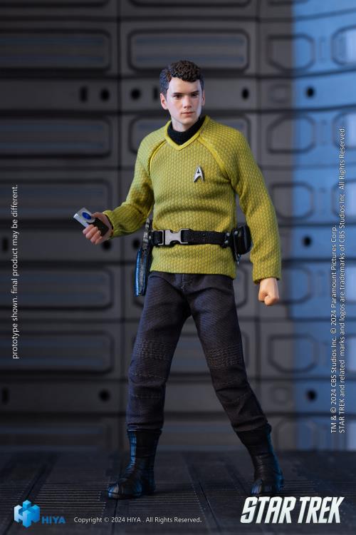 Star Trek (2009) Exquisite Super Series Pavel Chekov 1/12 Scale PX Previews Exclusive Action Figure Gallery Image 3