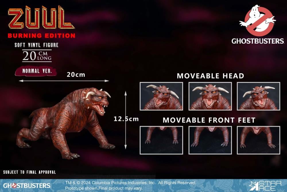 Ghostbusters (1984) Zuul 2.0 (Burning Edition) 1/8 Scale Soft Vinyl Figure Gallery Image 4