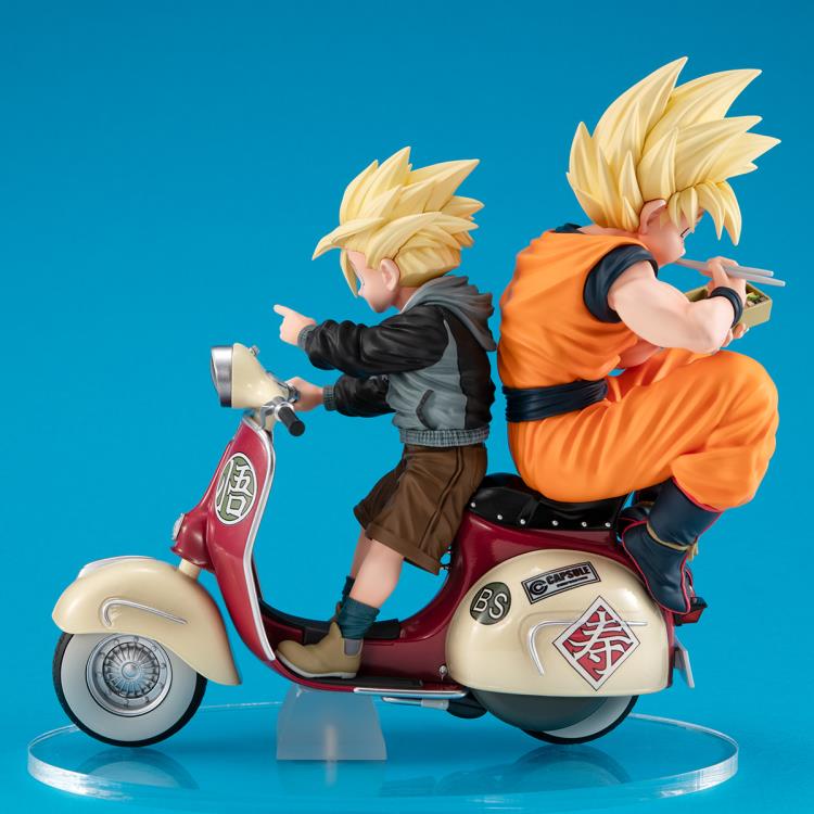 Dragon Ball Z Desktop Real McCoy EX Super Saiyan Goku and Super Saiyan Gohan on Motorbike Gallery Image 6