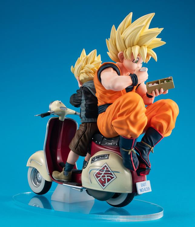 Dragon Ball Z Desktop Real McCoy EX Super Saiyan Goku and Super Saiyan Gohan on Motorbike Gallery Image 9