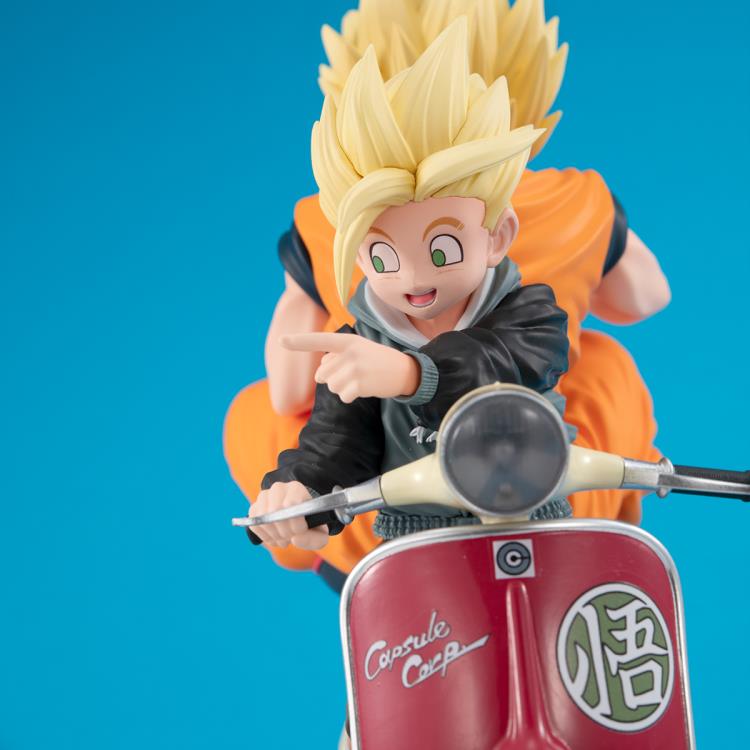 Dragon Ball Z Desktop Real McCoy EX Super Saiyan Goku and Super Saiyan Gohan on Motorbike Gallery Image 10