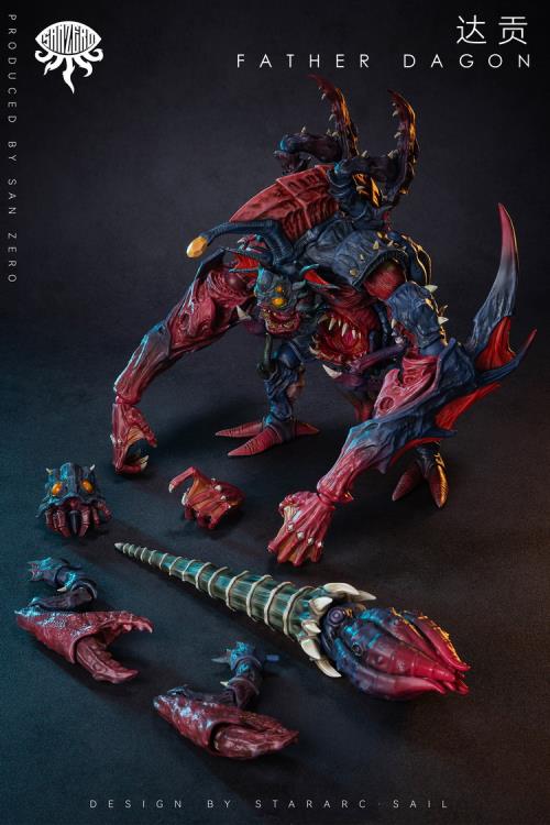 Cthulhu San Zero Father Dagon Action Figure Gallery Image 10
