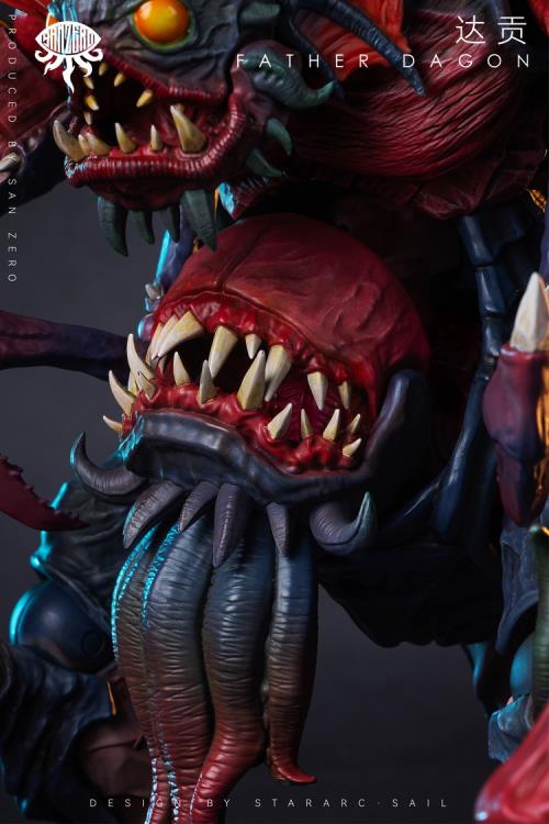 Cthulhu San Zero Father Dagon Action Figure Gallery Image 9
