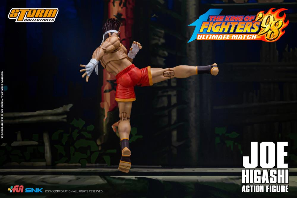 The King of Fighters '98 Ultimate Match Joe Higashi 1/12 Scale BBTS Exclusive Action Figure Gallery Image 10