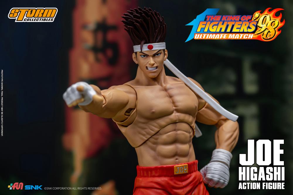 The King of Fighters '98 Ultimate Match Joe Higashi 1/12 Scale BBTS Exclusive Action Figure Gallery Image 14