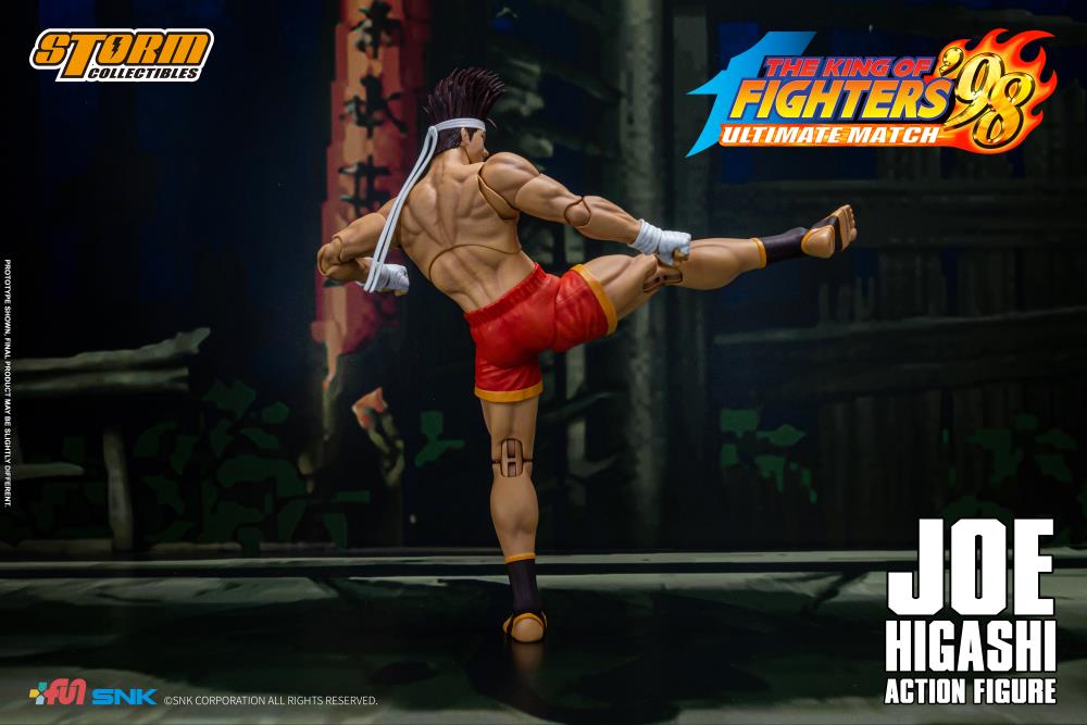 The King of Fighters '98 Ultimate Match Joe Higashi 1/12 Scale BBTS Exclusive Action Figure Gallery Image 8