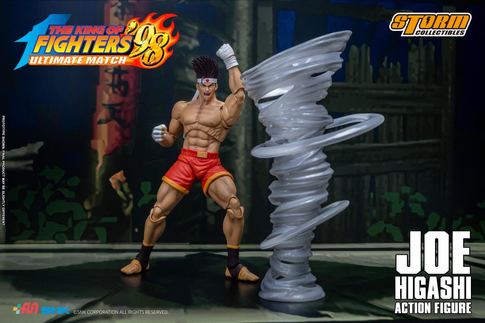 The King of Fighters '98 Ultimate Match Joe Higashi 1/12 Scale BBTS Exclusive Action Figure Gallery Image 21