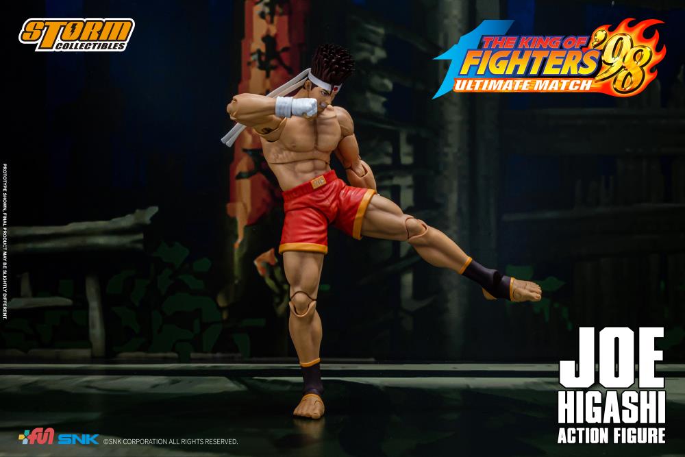 The King of Fighters '98 Ultimate Match Joe Higashi 1/12 Scale BBTS Exclusive Action Figure Gallery Image 9