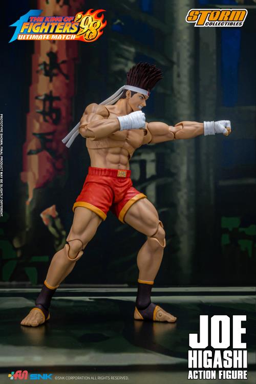 The King of Fighters '98 Ultimate Match Joe Higashi 1/12 Scale BBTS Exclusive Action Figure Gallery Image 6