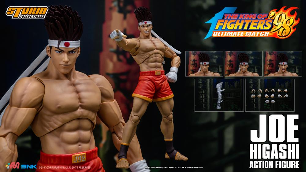 The King of Fighters '98 Ultimate Match Joe Higashi 1/12 Scale BBTS Exclusive Action Figure Gallery Image 22