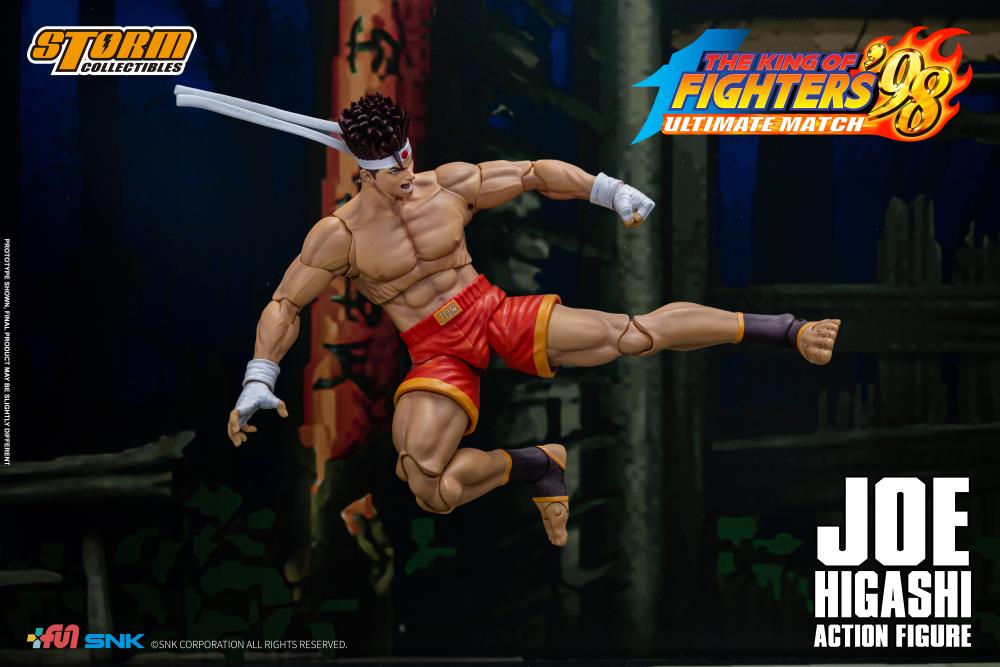 The King of Fighters '98 Ultimate Match Joe Higashi 1/12 Scale BBTS Exclusive Action Figure Gallery Image 11