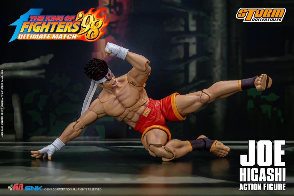 The King of Fighters '98 Ultimate Match Joe Higashi 1/12 Scale BBTS Exclusive Action Figure Gallery Image 13