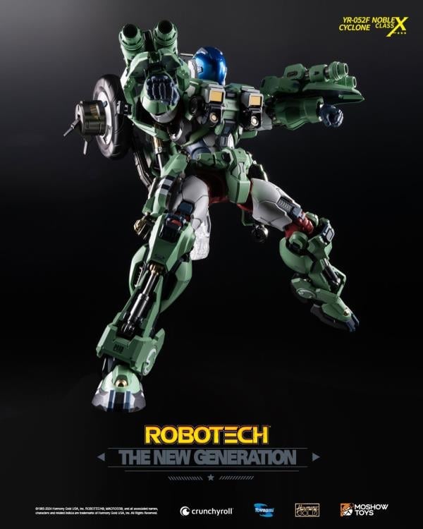 MOSHOW TOYS モスピーダ YR-052F サイクロン Moshow Toys Robotech: The New Generation YR-052F Cyclone Figure