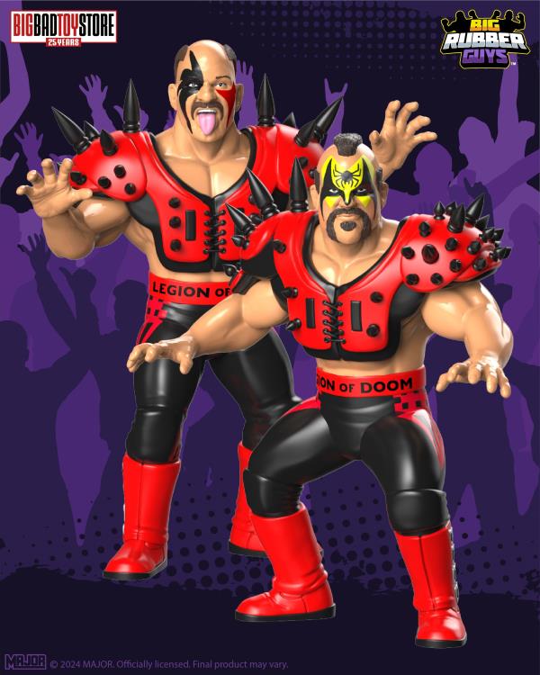 Big Rubber Guy Legion of Doom BBTS 25th Anniversary Exclusive Set