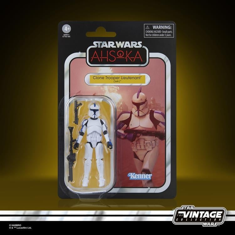 Star Wars: The Vintage Collection Clone Lieutenant (Ahsoka) Action Figure Gallery Image 8
