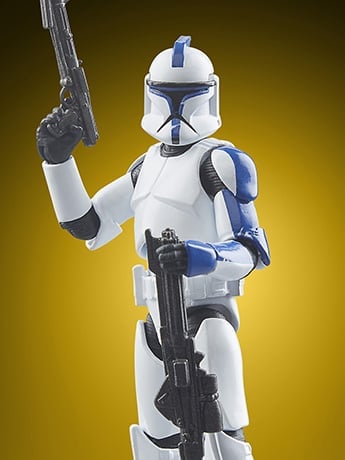 Star Wars: The Vintage Collection Clone Lieutenant (Ahsoka) Action Figure Gallery Image 2