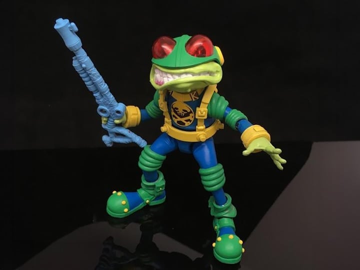Bucky O'Hare Aniverse Storm Toad Trooper Action Figure Gallery Image 1