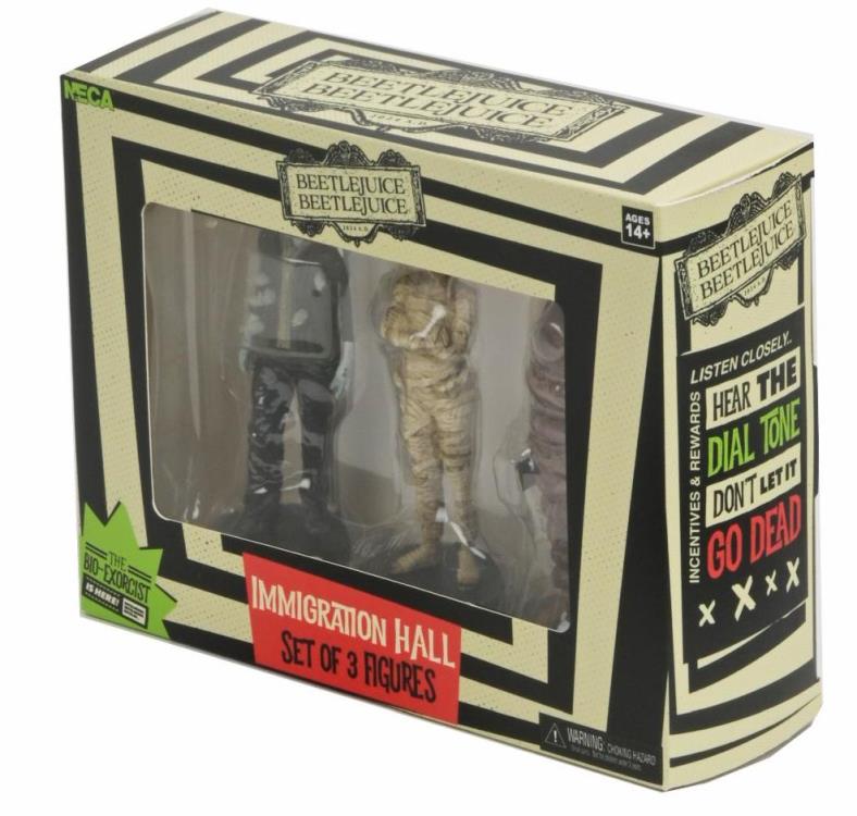Beetlejuice, Beetlejuice Immigration Hall Figure Set Gallery Image 4