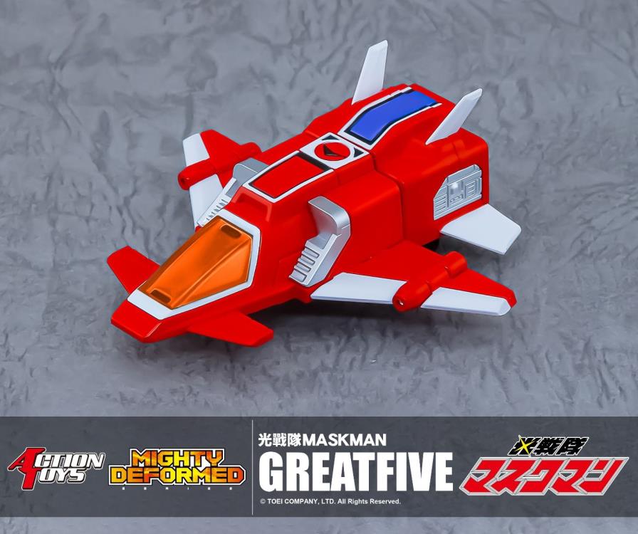 Hikari Sentai Maskman Mighty Deformed Great Five