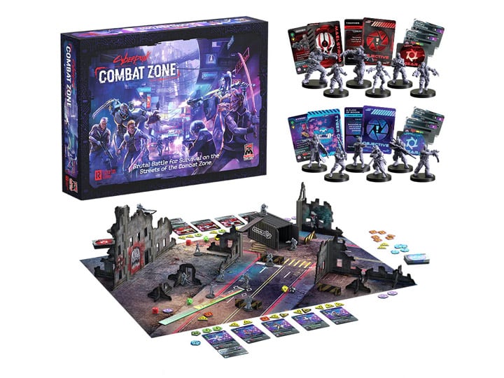 Cyberpunk RED: Combat Zone Skirmish Board Game Gallery Image 1