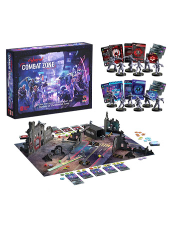 Cyberpunk RED: Combat Zone Skirmish Board Game Gallery Image 2