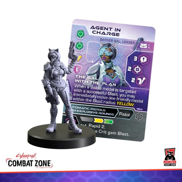 Cyberpunk RED: Combat Zone Danger Gals Gang Starter Box Gallery Image 4
