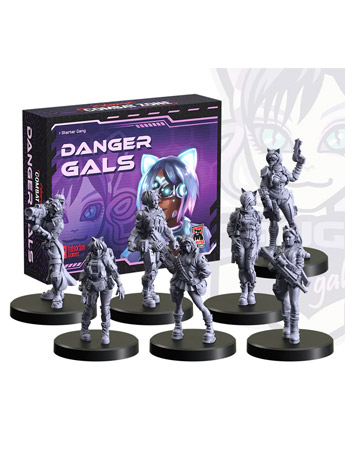 Cyberpunk RED: Combat Zone Danger Gals Gang Starter Box Gallery Image 2
