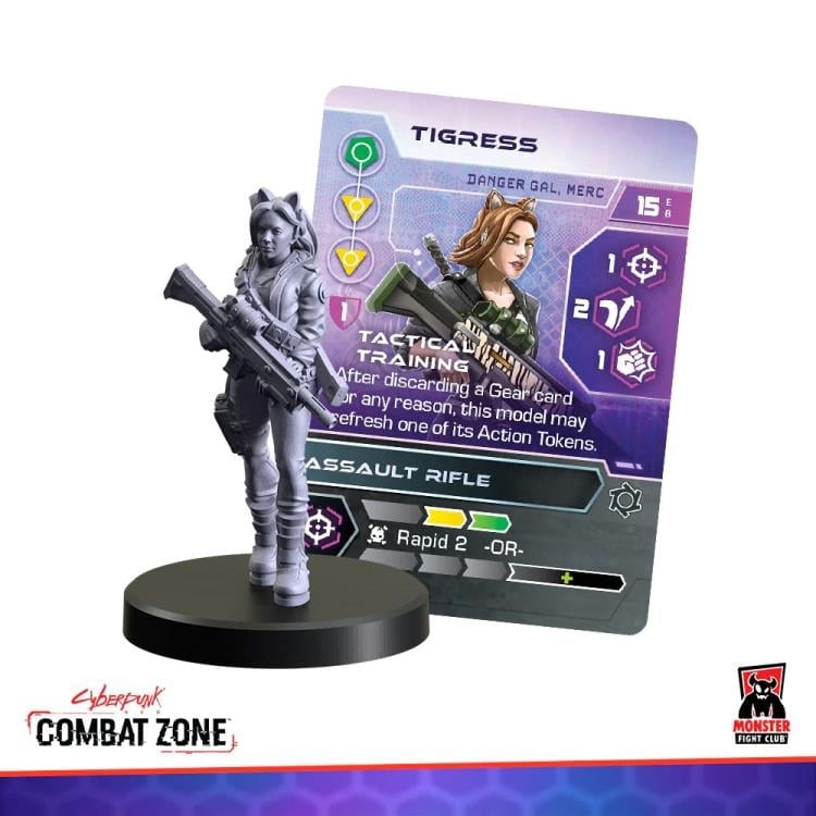 Cyberpunk RED: Combat Zone Danger Gals Gang Starter Box Gallery Image 3