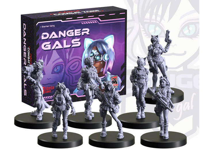 Cyberpunk RED: Combat Zone Danger Gals Gang Starter Box Gallery Image 1