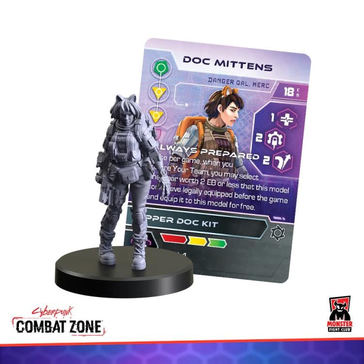 Cyberpunk RED: Combat Zone Danger Gals Gang Starter Box Gallery Image 6