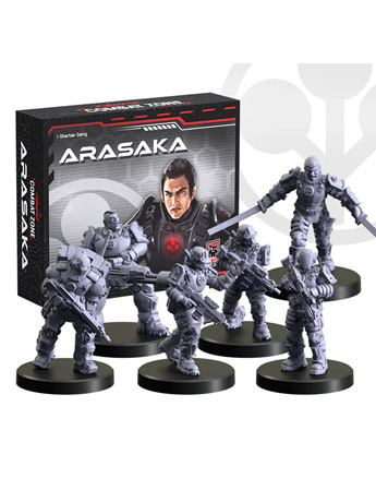 Cyberpunk RED: Combat Zone Arasaka Gang Starter Box Gallery Image 2