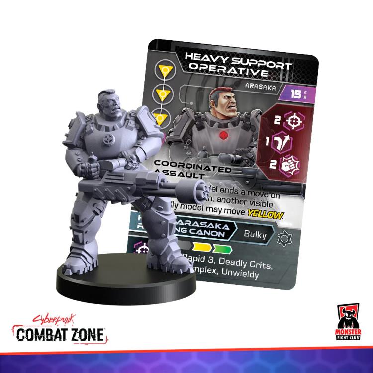 Cyberpunk RED: Combat Zone Arasaka Gang Starter Box Gallery Image 5