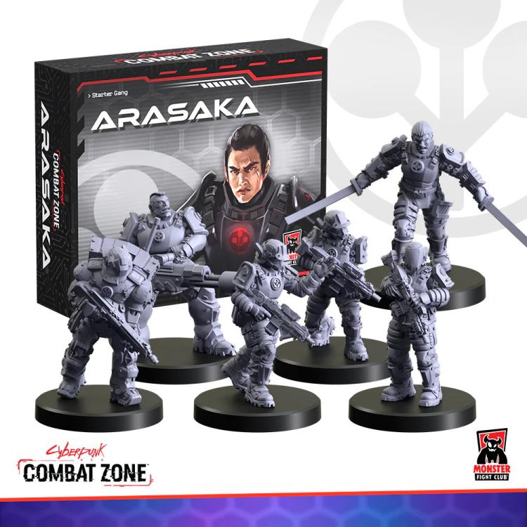 Cyberpunk RED: Combat Zone Arasaka Gang Starter Box Gallery Image 3