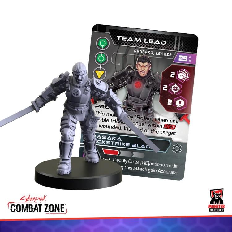 Cyberpunk RED: Combat Zone Arasaka Gang Starter Box Gallery Image 8