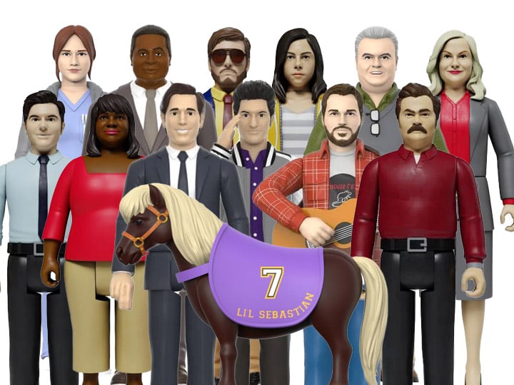 Parks and Recreation ReAction Bundle of 13 Action Figures Gallery Image 1