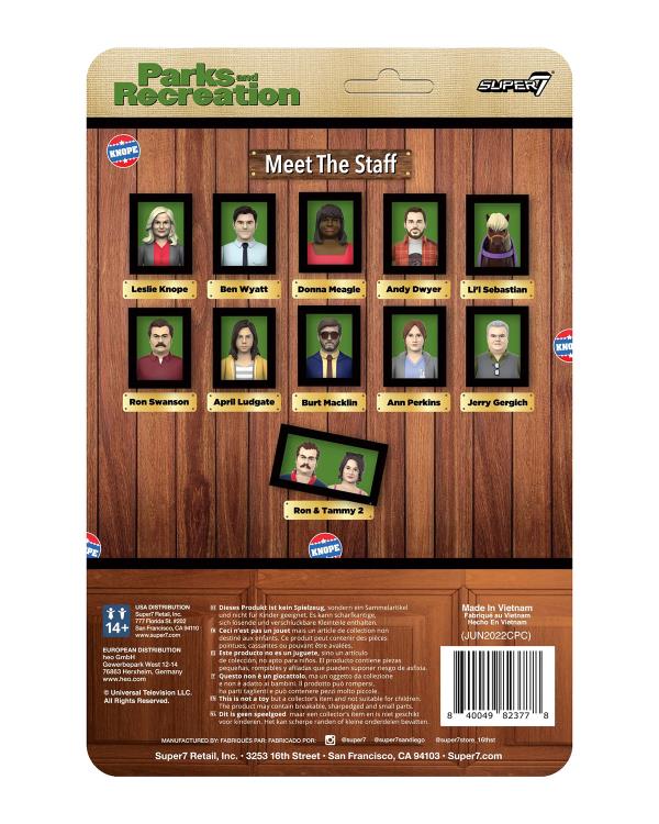 Parks and Recreation ReAction Bundle of 13 Action Figures Gallery Image 31