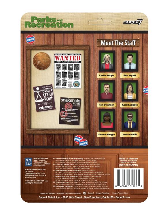 Parks and Recreation ReAction Bundle of 13 Action Figures Gallery Image 14