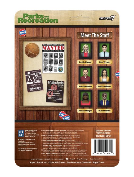 Parks and Recreation ReAction Bundle of 13 Action Figures Gallery Image 5