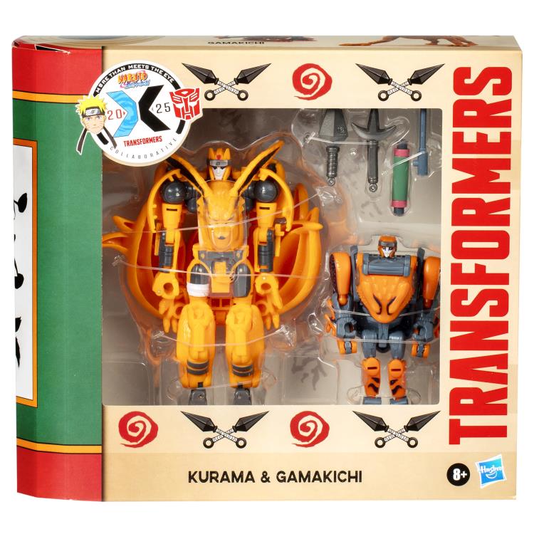 トランスフォーマーコラボ NARUTO 疾風伝 くらま&がま吉 Transformers Collaborative Naruto: Shippuden x Transformers Kurama